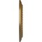 Ekena Millwork Alexandria Rope Ceiling Medallion (Fits Canopies up to 4 5/8"), 19 5/8"OD x 1 1/2"P, Pale Gold CM18ALPAS - alternate 2